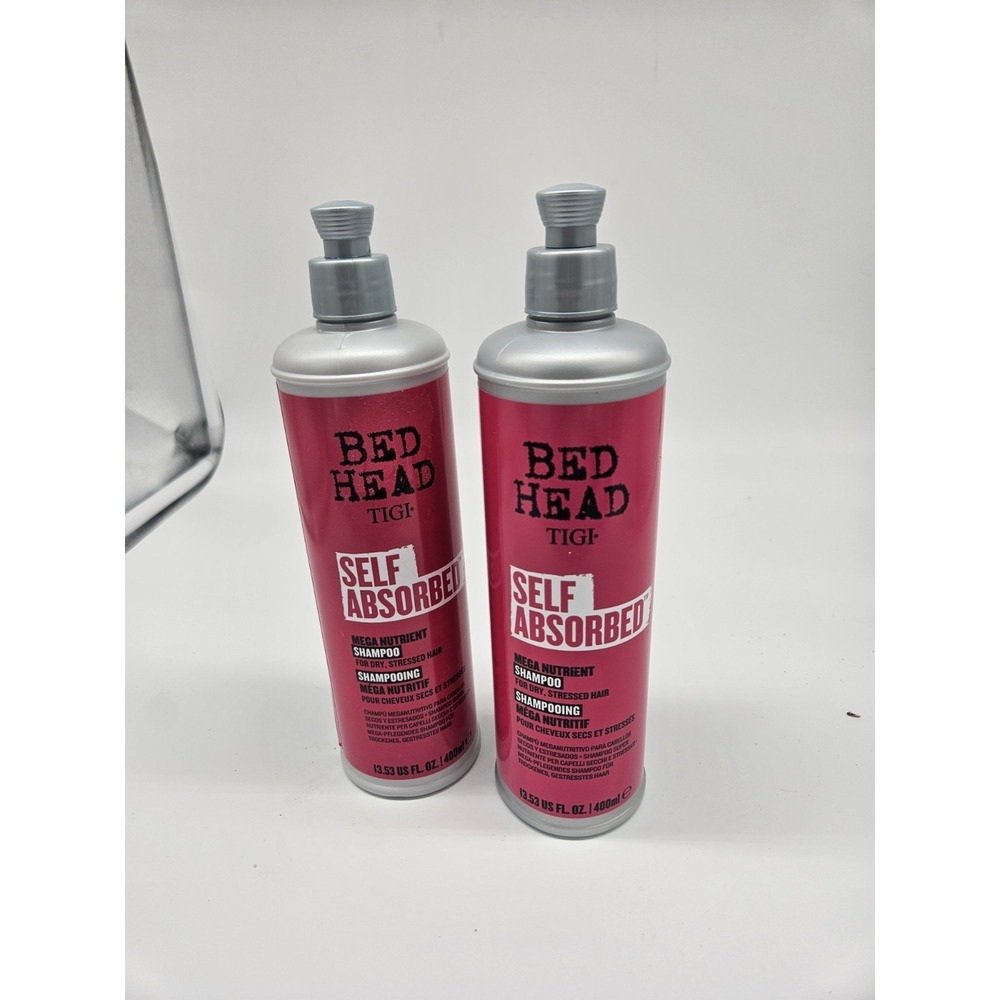 2-Pack TIGI Bed Head Shampoo & Conditioner For Dryโ Hair Self Absorbed 25.36 Oz
